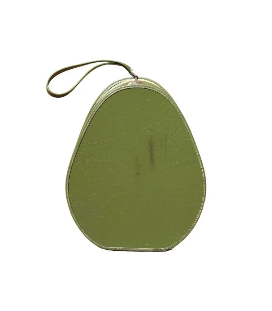 Outlet Vanity Ovale Vintage Customise 31 X 25 X 15 Cm Accessoires De Voyage