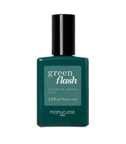 Vernis Semi-Permanent Base Coat Green Flash Femme Vernis À Ongles