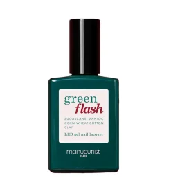 Discount Vernis Semi-Permanent Green Flash Dark Pansy Femme Vernis À Ongles