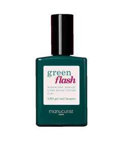 Hot Vernis Semi-Permanent Green Flash Violeta Femme Vernis À Ongles