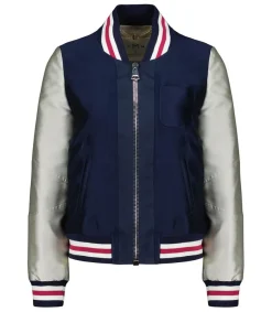 New Veste Carole Marine Femme Manteaux & Vestes