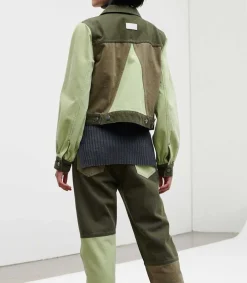 Best Veste Trucker Denim Forest Night Femme Manteaux & Vestes