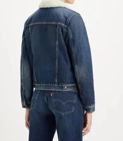 Online Veste Trucker Original Sherpa That New New Femme Manteaux & Vestes