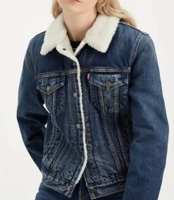 Online Veste Trucker Original Sherpa That New New Femme Manteaux & Vestes