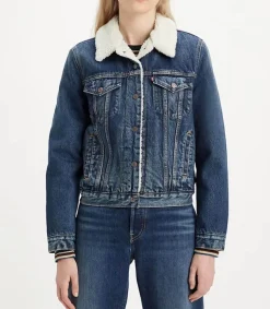 Online Veste Trucker Original Sherpa That New New Femme Manteaux & Vestes